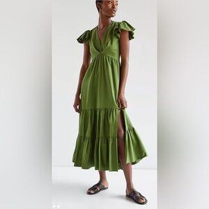 Sachin and Babi Ruffled Maxi Dress